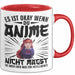 Anime-Liebhaber Tasse Geschenk Es Ist Okay Wenn Du Anime Nicht Magst Es Ist Auch Eher Was Für Intelligente Rot Trendation