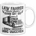 Lkw Fahrer Trucker Tasse Geschenk Lustige Geschenkidee Spruch Lkw Fahrer Nicht Jeder Kann Mit So Einem Grossen Ding Umgehen Weiß Trendation