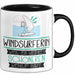 Windsurferin Weil Es Keinen Schöneren Beruf Gibt Tasse Geschenk für Eine Windsurferin Lustig Trendation