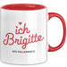 Brigitte Tasse Geschenk Ich Bin Vollkommen Brigitte Geschenkidee Geburtstag Rot Trendation