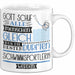 Schwimmsportlerin Geschenk Becher Tasse Gott Schuf Alle Menschen Gleich Nur Die Besten Durfeten Schwimmsportlerin Werden Geschenkidee Lustig Weiß Trendation