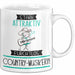 Country-Musikerin Tasse Geschenk Becher Stark Attraktiv Furchtlos Country-Musikerin Lustige Geschenkidee Weiß Trendation