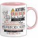 Wildtierforscherin Tasse Geschenk Lustiger Spruch Bitte Erheben Sie Sich Seine Majestät Die Wildtierforscherin Betritt Den Raum Rosa Trendation