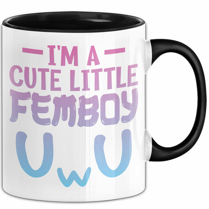 Femboy Tasse Geschenk Anime Transgender Lgbtq Im A Cute Little Femboy Trendation