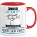 Abenteuerfilmerin Tasse Geschenk Becher Stark Attraktiv Furchtlos Abenteuerfilmerin Lustige Geschenkidee Rot Trendation