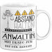 Anwältin Tasse Geschenk Lustig Abstand Halten Hochleistungs-Anwältin Mit Drang Zur Perfektion Bei Der Arbeit Weiß Trendation