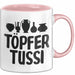 Töpferin Tasse Geschenk Töpfer Tussi Geschenkidee Töpfern Becher Rosa Trendation