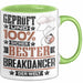 Breakdancer Geschenk Lustiger Spruch für Breakdancer Geschenkidee Bester Breakdancer Der Welt Grün Trendation