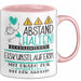 Eiskunstläuferin Tasse Geschenk Lustig Abstand Halten Hochleistungs-Eiskunstläuferin Mit Drang Zur Perfektion Bei Der Arbeit Rosa Trendation