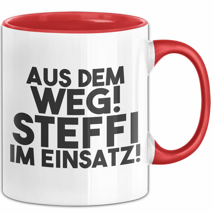 Steffi Tasse Aus Dem Weg! Steffi Im Einsatz! Geschenk