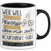 Mountainbike-Guide Tasse Geschenk Spruch Wer Will Schon Prinzessin Sein Wenn Man Auch Mountainbike-Guide Sein Kann Trendation