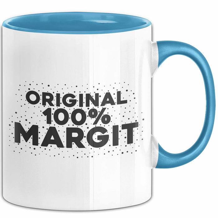 Margit Tasse Original 100% Margit Geschenk Blau Trendation