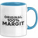 Margit Tasse Original 100% Margit Geschenk Blau Trendation