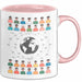 Soziologe Tasse Geschenk Lustige Geschenkidee Spruch Für Gesellschafts Denker Rosa Trendation