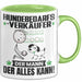 Hundebedarfsverkäufer Tasse Geschenk für Hundebedarfsverkäufer Der Mann Der Alles Kann Geschenkidee zum Geburtstag Grün Trendation