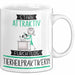 Tierheilpraktikerin Tasse Geschenk Becher Stark Attraktiv Furchtlos Tierheilpraktikerin Lustige Geschenkidee Weiß Trendation