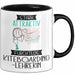 Kiteboarding-Lehrerin Tasse Geschenk Becher Stark Attraktiv Furchtlos Kiteboarding-Lehrerin Lustige Geschenkidee Trendation