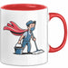 Hausmeister Tasse Geschenkidee Reinigungsheld Lustiger Geschenkidee Lustig Rot Trendation