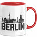 Berlin Tasse Geschenk Stadt Deutschland Hauptstadt Becher Rot Trendation