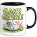 Sarkastische Gans Tasse Geschenkidee Total Entspannt Trendation