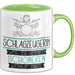 Schlagzeugerin Weil Es Keinen Schöneren Beruf Gibt Tasse Geschenk für Eine Schlagzeugerin Lustig Grün Trendation