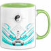 Kampfsportler Tasse Geschenk Lustige Geschenkidee Spruch Für Disziplin Sucher Grün Trendation