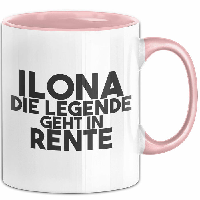 Ilona Tasse Ilona – Die Legende Geht In Rente Geschenk