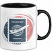 Weltenbummler Tasse Geschenkidee für Reisesüchtige Trendation