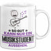 Musikstudent Geschenk Tasse So Gut Kann Nur Ein Musikstudent Aussehen Geschenkidee Kaffee-Becher Weiß Trendation