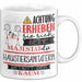 Haustiersanitäterin Tasse Geschenk Lustiger Spruch Bitte Erheben Sie Sich Seine Majestät Die Haustiersanitäterin Betritt Den Raum Weiß Trendation