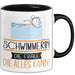 Schwimmerin Geschenk Tasse Becher Die Frau Die Allen Kann Geschenkidee für eine Schwimmerin Lustig Trendation