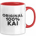 Kai Tasse Original 100% Kai Geschenk Rot Trendation