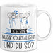 Musikjournalistin Tasse Geschenk Ich Bin Musikjournalistin Und Du So Geschenkidee Lustiger Spruch Becher Weiß Trendation