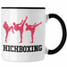 Kickboxing Tasse Geschenk Kampfsportler Geschenkidee Geburtstag Weihnachten Schwarz Trendation
