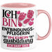 Entbindungspflegerin Ausbildung Start Geschenk Tasse Ich Bin Entbindungspflegerin In Der Ausbildung Ich Darf Das Kaffee-Becher Geschenkidee Rosa Trendation