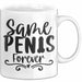 Verheirattet Tasse Geschenk Same Penis Forever Geschenk Braut Weiß Trendation