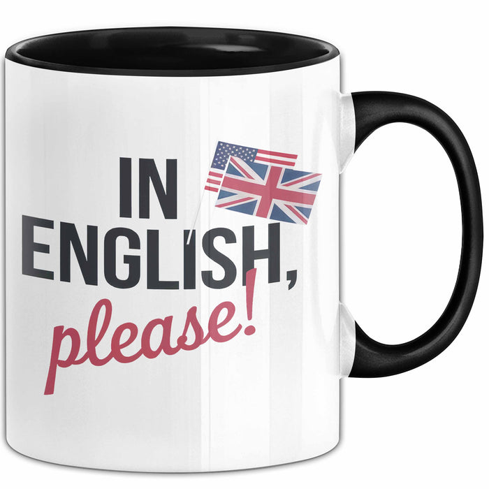 Englischlehrer Tasse Geschenk Auf Englisch Bitte Geschenk Trendation