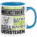 Musikstudent Geschenk Tasse Geschenkidee für Musikstudent Geburtstag Lustig Ich Bin Musikstudent Ich Kann Es Dir Erklären Aber Nicht Für Dich Verstehen Blau Trendation