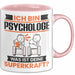 Psychologe Tasse Geschenk für Psychologe Geburtstag Lustiger Spruch Kaffee-Becher Was Ist Deine Superkraft Rosa Trendation