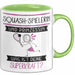 Squash-Spielerin Und Prinzessin Tasse Geschenk Für Eine Squash-Spielerin Geburtstag Was Ist Deine Superkraft Grün Trendation