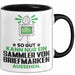 SammlervonBriefmarken Geschenk Tasse So Gut Kann Nur Ein SammlervonBriefmarken Aussehen Geschenkidee Kaffee-Becher Schwarz Trendation