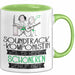 Soundtrack-Komponistin Weil Es Keinen Schöneren Beruf Gibt Tasse Geschenk für Eine Soundtrack-Komponistin Lustig Grün Trendation