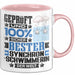 Synchronschwimmerin Geschenk Lustiger Spruch für Synchronschwimmerin Geschenkidee Bester Synchronschwimmerin Der Welt Rosa Trendation