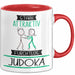 Judoka Tasse Geschenk Becher Stark Attraktiv Furchtlos Judoka Lustige Geschenkidee Rot Trendation