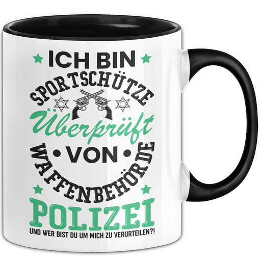 Sportschütze Tasse Geschenk Spruch Geschenkidee Geburtstag Ich Bin Sportschütze Trendation