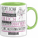 Orchestermusikerin Geschenk Becher Tasse Gott Schuf Alle Menschen Gleich Nur Die Besten Durfeten Orchestermusikerin Werden Geschenkidee Lustig Grün Trendation