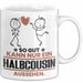 Halbcousin Geschenk Tasse So Gut Kann Nur Ein Halbcousin Aussehen Geschenkidee Kaffee-Becher Weiß Trendation
