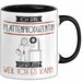 Plattenproduzentin Tasse Geschenk Ich Bin Plattenproduzentin Warum Weil Ich Es Kann Geschenkidee Geburtstag Trendation