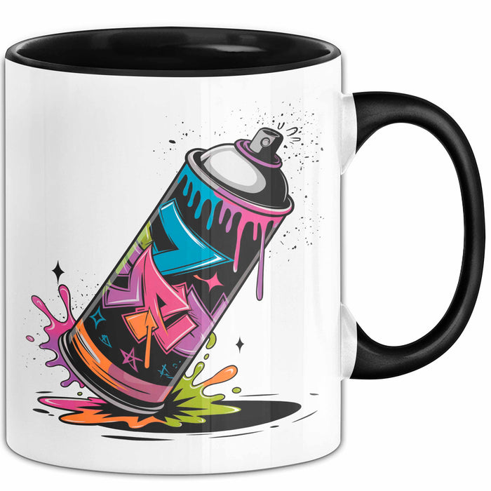 Graffiti Künstler Tasse Geschenkidee für Streetart Fan Trendation