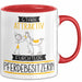 Pferdebesitzerin Tasse Geschenk Becher Stark Attraktiv Furchtlos Pferdebesitzerin Lustige Geschenkidee Rot Trendation